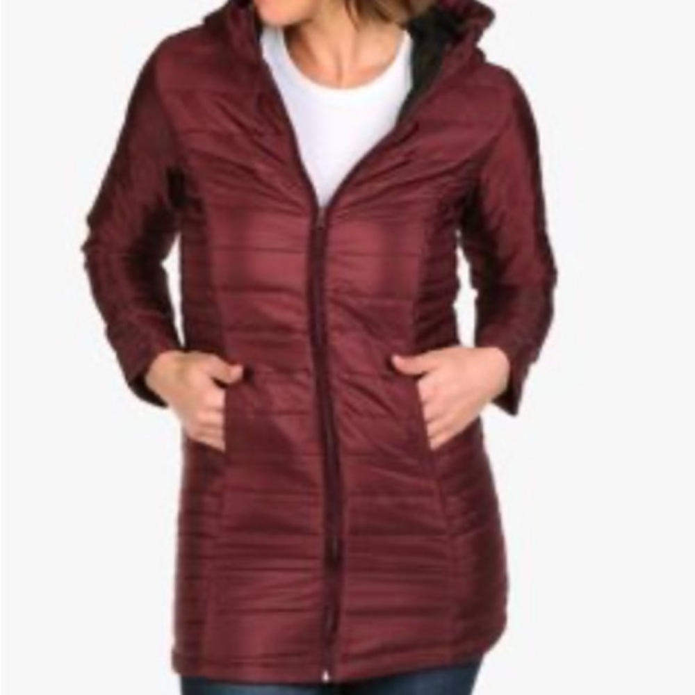 NWT Miss London Juniors Packable Nylon Jacket